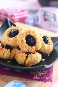 蓝莓曲奇的做法,怎么做,如何做好吃,图解详细步骤的做法