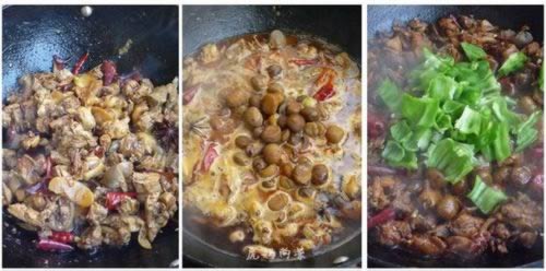 板栗红烧鸡的做法