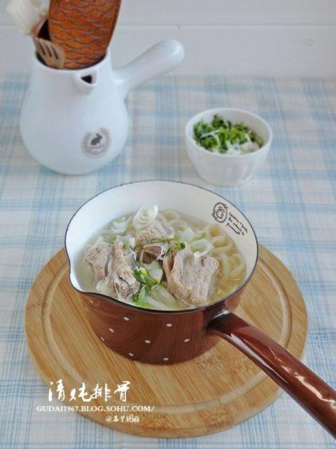 清炖排骨的做法