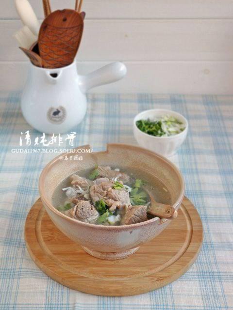 清炖排骨的做法