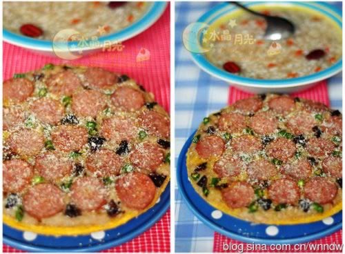 平底锅红肠全麦发糕饼的做法