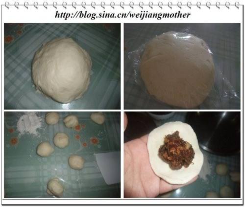 梅干菜卤肉包的做法