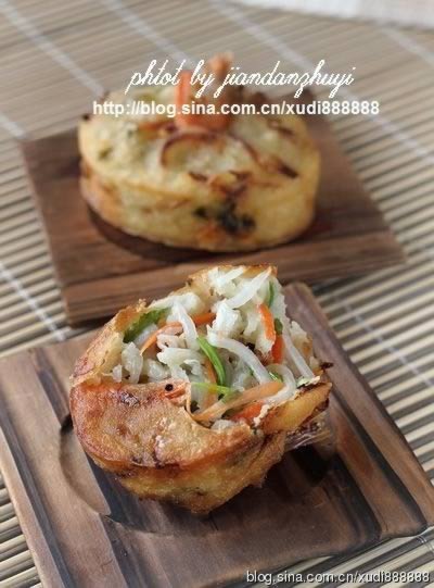 萝卜丝油墩子的做法