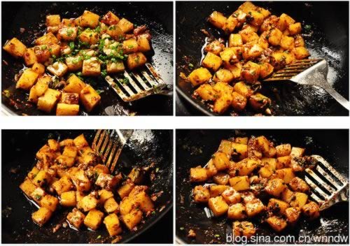 香辣米凉粉的做法