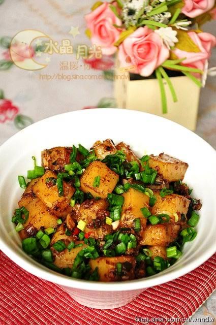 香辣米凉粉的做法