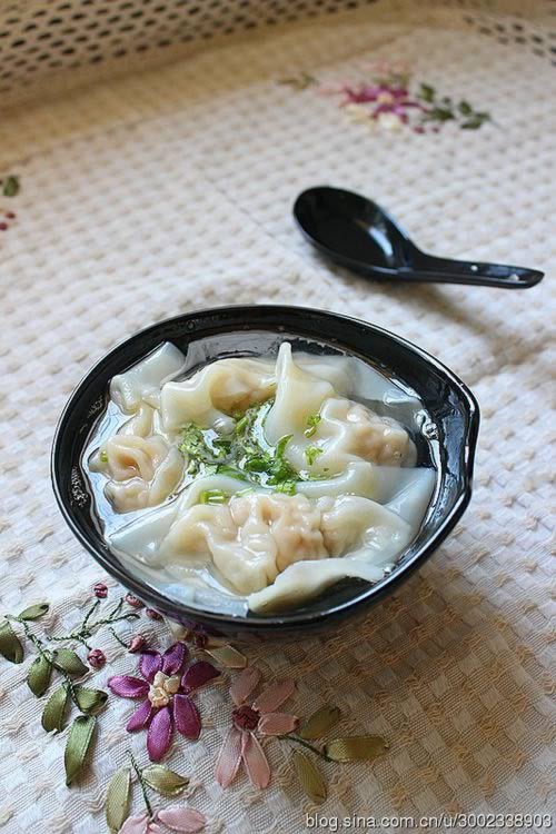 马蹄馄饨的做法