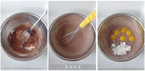 可可奶油蛋糕的做法