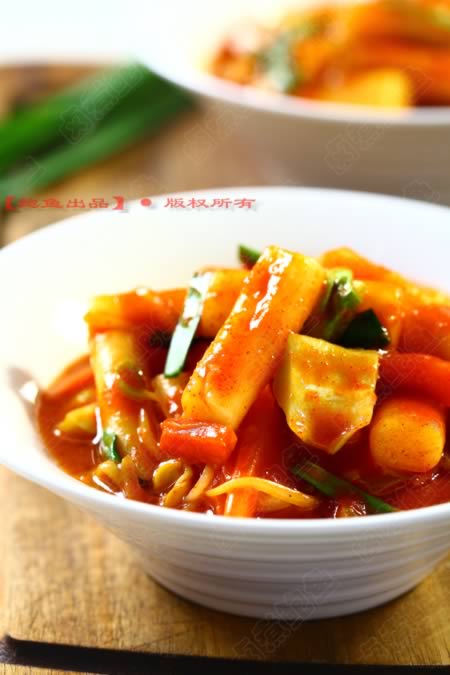 韩式素炒年糕的做法