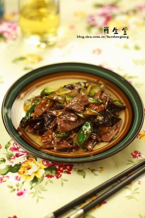 溜肝尖的做法