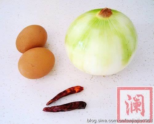 鸡蛋炒葱头的做法