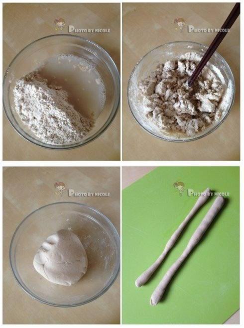 蘑菇莜面鱼鱼的做法