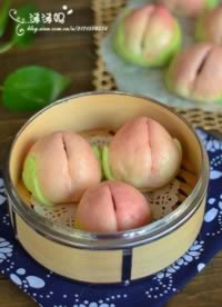 生日寿桃的做法,怎么做,如何做好吃,图解详细步骤的做法