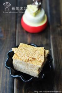 待客点心芝麻糖的做法,怎么做,如何做好吃,图解详细步骤的做法