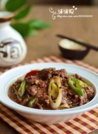 黑椒酱爆驴肉的做法 黑椒酱爆驴肉的做法