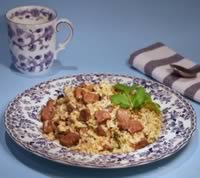 孜然羊肉炒饭的做法,怎么做,如何做好吃,图解详细步骤的做法