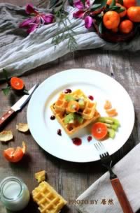 黄金华夫饼的做法 黄金华夫饼的做法