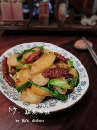 脆皮年糕小炒的做法,怎么做,如何做好吃,图解详细步骤的做法