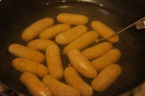 自制脆皮小香肠的做法