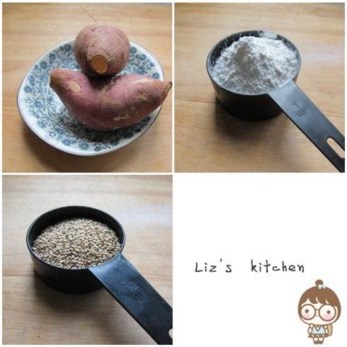 红薯小麻团的做法