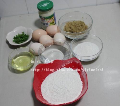 葱香肉松蛋糕卷的做法