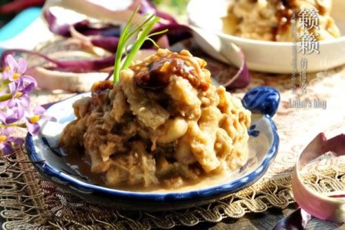 蒜味茄子泥的做法