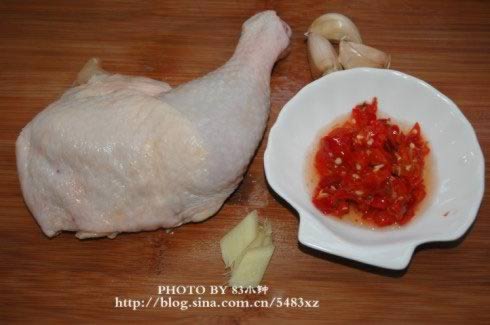 剁椒炒鸡丁的做法