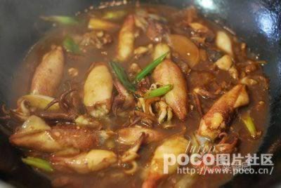 酱烧笔管鱼的做法