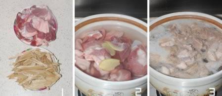 笋干烧蹄膀的做法