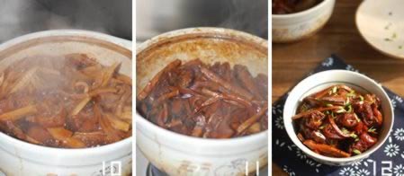 笋干烧蹄膀的做法