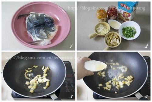 鸳鸯剁椒鱼头火锅的做法