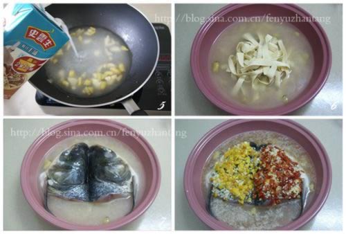 鸳鸯剁椒鱼头火锅的做法