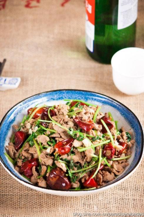 孜然羊肉的做法