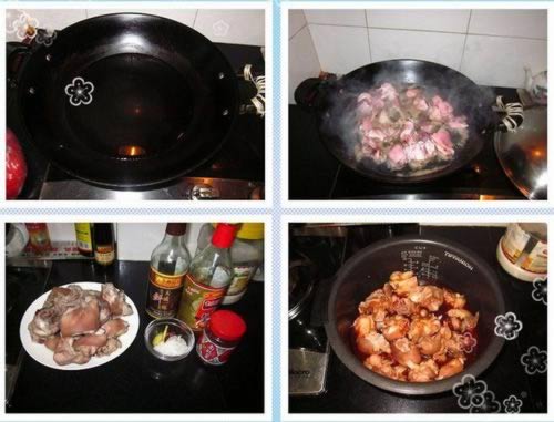 南乳焖猪蹄的做法