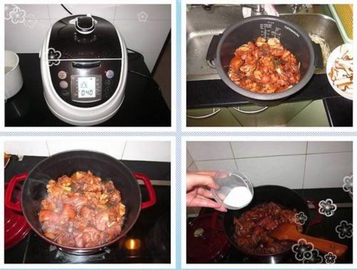 南乳焖猪蹄的做法