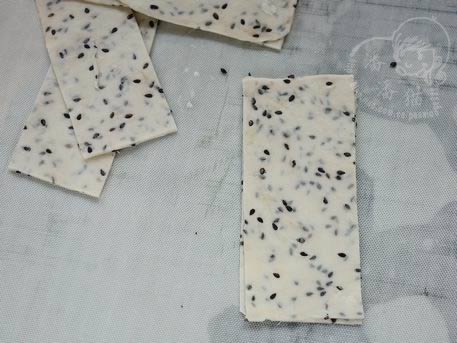 芝麻排叉的做法