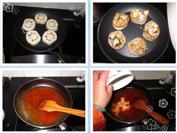 红火莲藕菊花鱼的做法