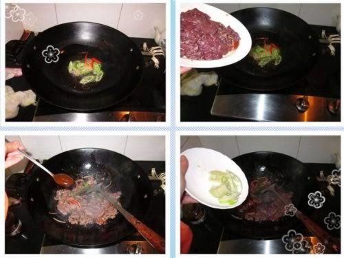 黑椒酱爆驴肉的做法