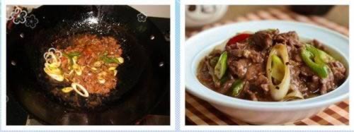 黑椒酱爆驴肉的做法