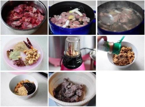 五香牛肉干的做法