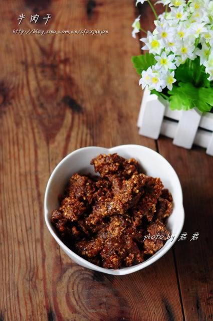 五香牛肉干的做法