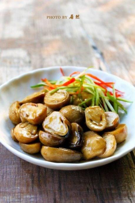 蚝油草菇的做法