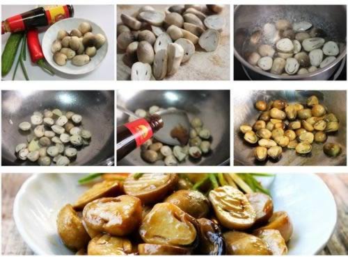 蚝油草菇的做法
