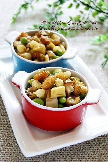 四宝鳕鱼丁的做法