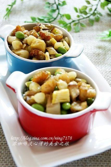 四宝鳕鱼丁的做法