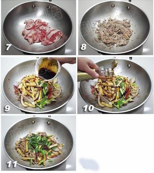 肥牛炒豆干的做法