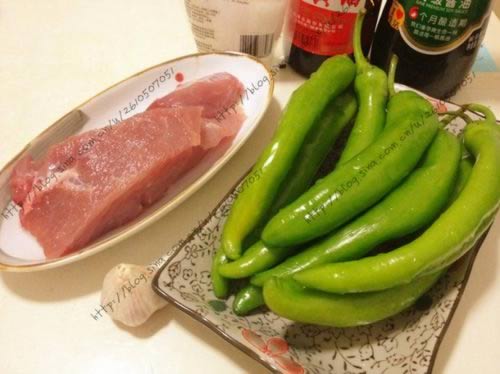 青椒肉丝的做法