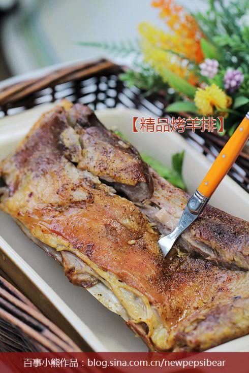 精品烤羊排的做法