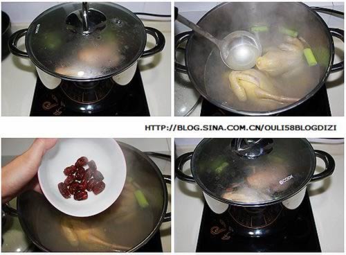 枣杞乳鸽汤的做法