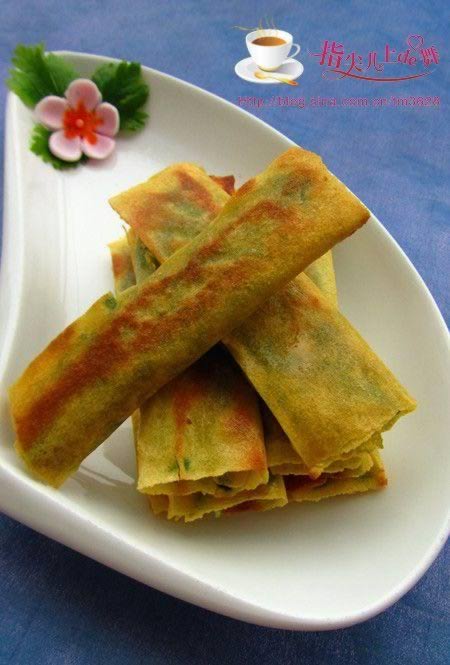韭菜春卷的做法