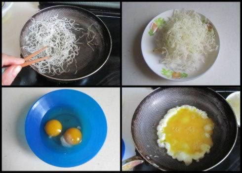 韭菜春卷的做法